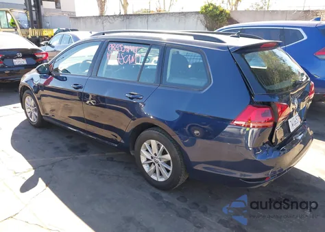 2017 Volkswagen Golf Sportwagen Tsi S/Tsi Se/Tsi Sel from USA, damaged, VIN 3VWC17AU2HM507377